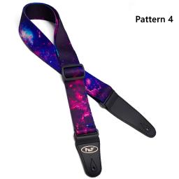Correias ajustáveis, acessórios para guitarra elétrica e acústica, cinto, alta qualidade - Image 5