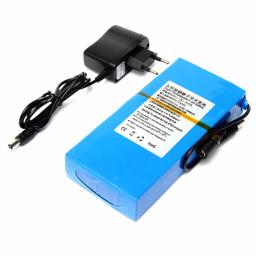Gtf-bateria recarregável de alta capacidade, 12000mah, bateria de íon de lítio, carregador de energia ac, tomadas eua/ue, promoção de envio direto - Image 2