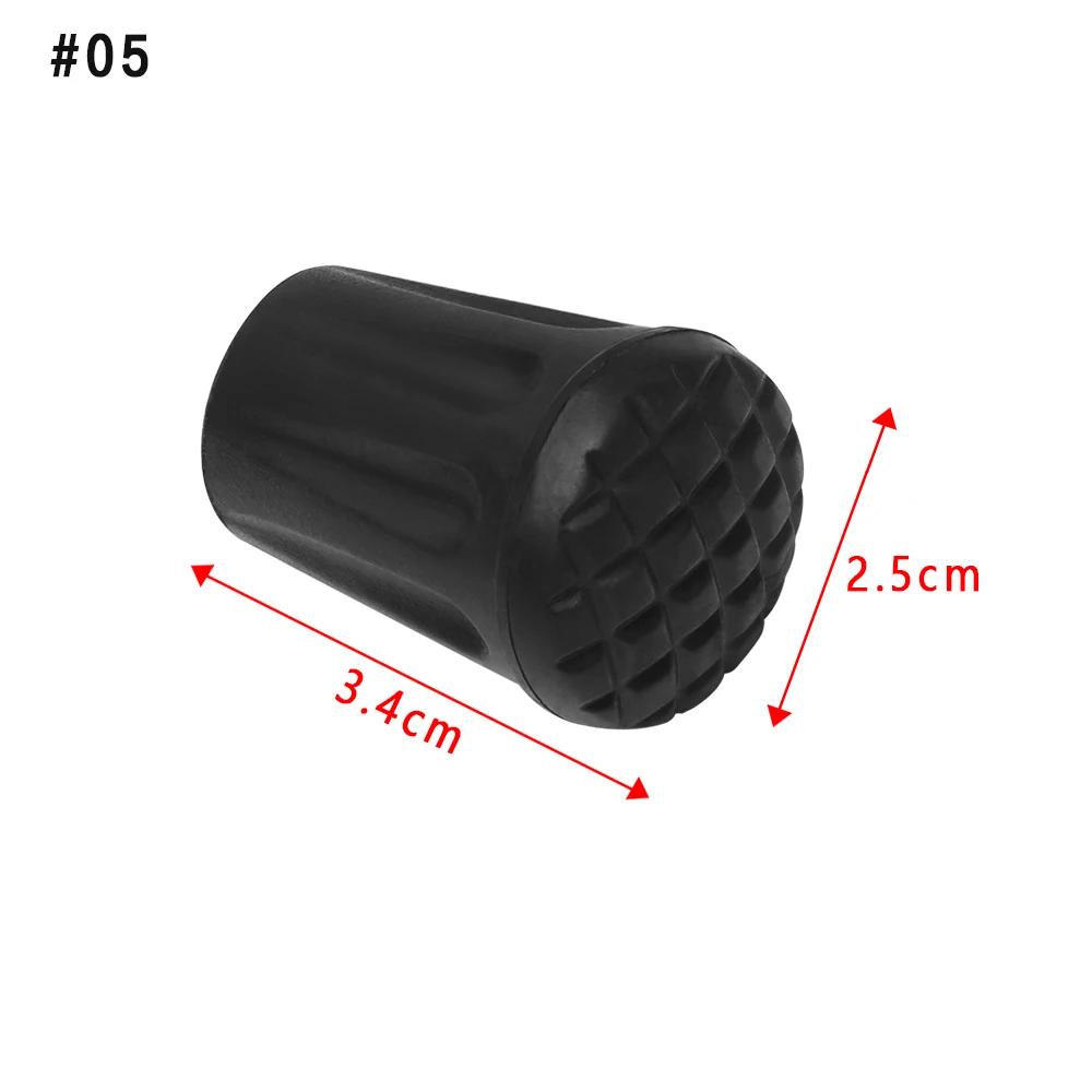 Dicas De Bastões Nórdicos, Dicas De Substituição De Pólo Trek, Caminhadas Acessórios Alpenstock, Protetores De Cabeça Ajustáveis, 1Pc - Image 1