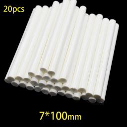 Bastões de cola quente 7x100mm, para pistola de cola elétrica de 7mm, artesanato, reparo manual, adesivo branco, bastão de cera de vedação, 20 tamanhos - Image 2