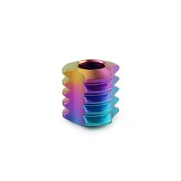 Colorido Titanium Alloy EDC Paracord, Dazzle Cor Pingente, Faca Beads, Corda Corda, DIY - Image 6
