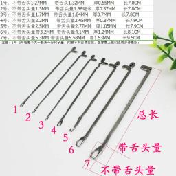 Kit de modelo para crochê com 7 gancho de alumínio, agulhas de tricô para tear, ferramentas diy, artesanato 9, frete grátis - Image 3