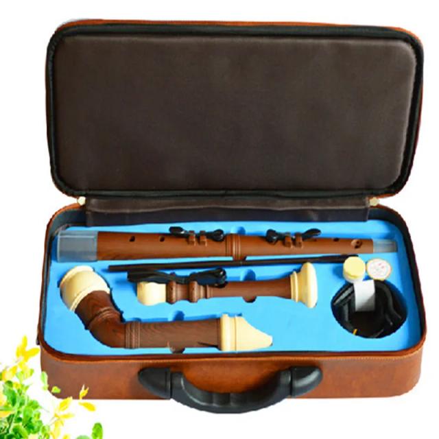 Flauta de Baixo Clarinete de Madeira com Estilo Inglês e 8 Buracos para Músicos Profissionais