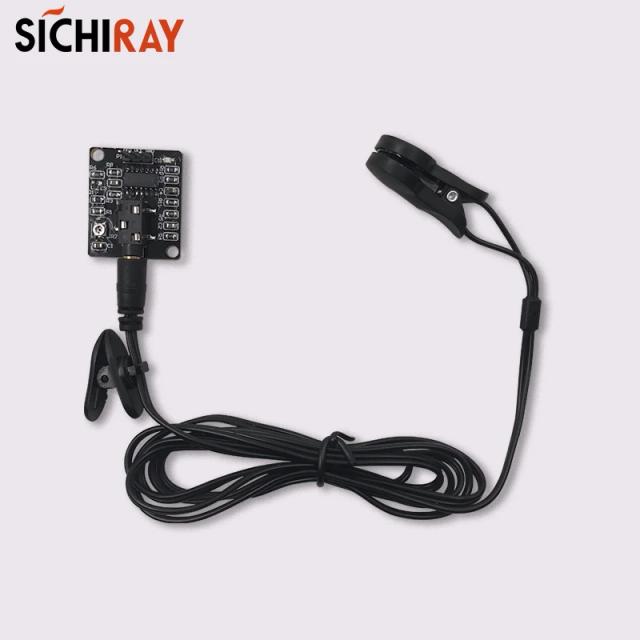Sensor de Batimentos Cardíacos para Arduino com Clip para Orelha, Monitor Digital de Freqüência Cardíaca