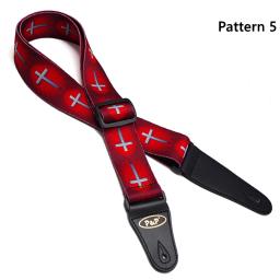 Correias ajustáveis, acessórios para guitarra elétrica e acústica, cinto, alta qualidade - Image 6