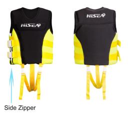 Colete salva-vidas de neoprene para crianças, colete salva-vidas para crianças pequenas, meninos, meninas, jovens, dispositivo de flutuação para natação, 10kg-60kg - Image 3