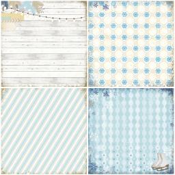 Kljuyp 12 folhas de papel para scrapbooking, para história de inverno, origami, arte de fundo, cartão de papel para fazer scrapbook, artesanato de papel diy - Image 2