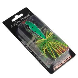 Anglerdream-isca artificial de plástico em forma de sapo vmc 3/0, isca de pesca dupla de lúcio, 58mm, 11.5g, isca de pesca flutuante - Image 6