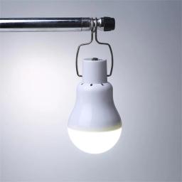 Lâmpada solar led de lm para áreas externas, 15w, lâmpada portátil de energia solar, iluminação, painel solar, luz para barracas e pesca - Image 5
