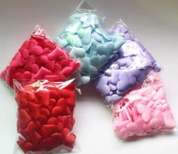 100 Pçs/lote 15-35mm Esponja Em Forma De Coração Confetti Jogando Pétalas Para O Casamento Dia Dos Namorados Presente Home Decor Decoração - Image 6