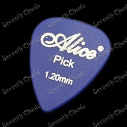 Paletas de guitarra alice gêmeas com 120 peças, palhetas coloridas foscas, plectras 0.58mm,0.71mm, 0.81mm,0.96mm, 1.2mm,1.5mm para escolher - Image 2