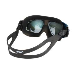 Copozz espelhado miopia óculos de natação silicone grande quadro óculos de natação à prova dwaterproof água anti nevoeiro uv óculos masculino e feminino máscara - Image 3