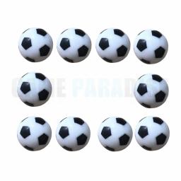 10 pces 24 mm pastic bola impressão logotipo de futebol para a copa do mundo 1 ou 2 pinball máquina - Image 1