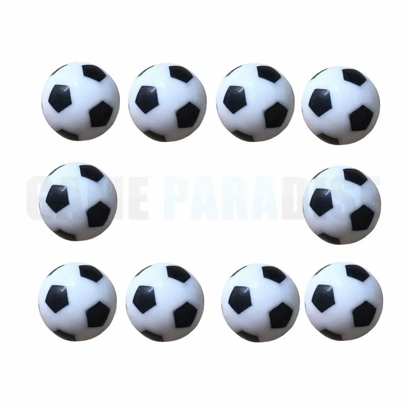 10 pces 24 mm pastic bola impressão logotipo de futebol para a copa do mundo 1 ou 2 pinball máquina - Image 1