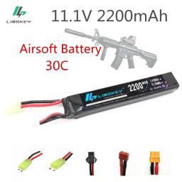Limskey-mini arma de airsoft rc, quadricóptero com bateria de lipo, 11.1v, 2200mah, 30c, max 60c, 3s - Image 1