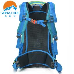 Sunatural mochila para viagem, mochila para caminhadas ao ar livre, escalada, grande capacidade, mochila de nylon à prova d'água 45l - Image 5