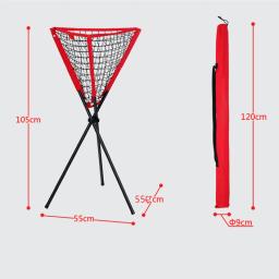 Rede de beisebol 55*55 cm, gaiola de baseball com bolsa para prática de esportes, acessório esportivo b81404 - Image 6