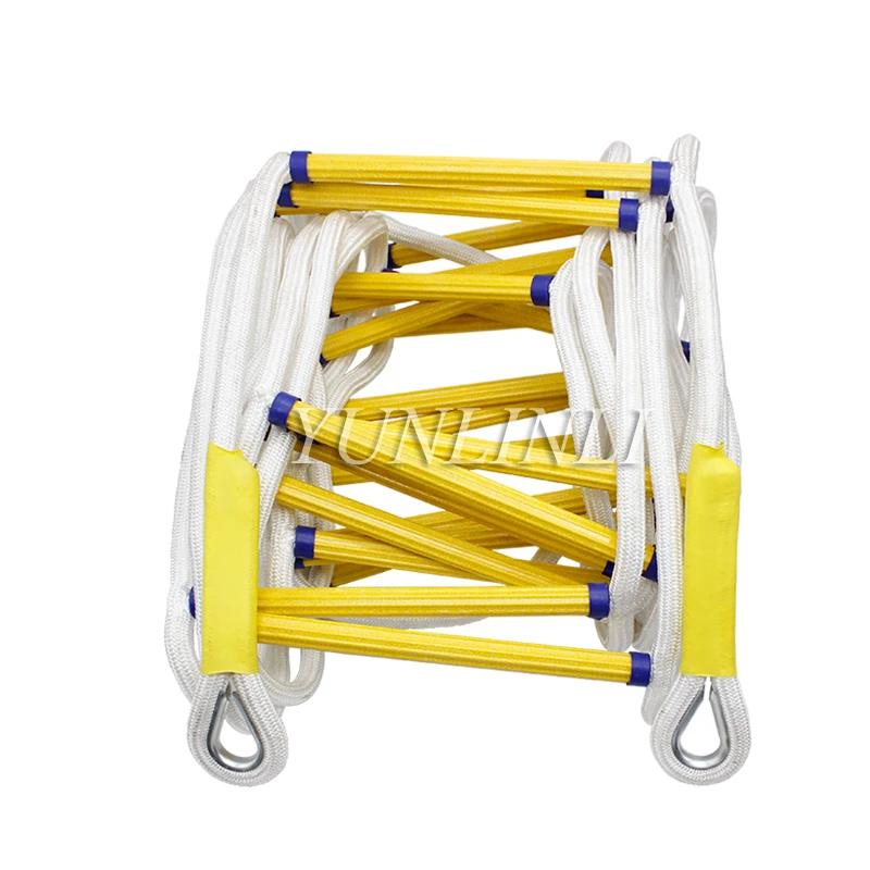 Rescue Rope Escape Ladder, Trabalho de emergência, Resposta de segurança, Resgate de incêndio, Escalada, Árvore, 15m, 5m, 3m, 8m, 12m - Image 1