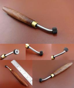 Ferramenta de gravação em cobre para impressão, 5 tipos, gravura em couro, artesanato, estampa, decoração, ferramenta - Image 5