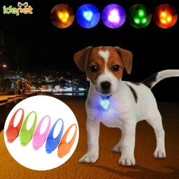 Coleira com pingente de led para animais de estimação, pingente de silicone com luz piscante, para cães e gatos, cachorros 15 - Image 1
