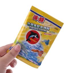 Peixe para aquário e tanque de peixes tropicais, alimentação saudável de grãos, 15g, 1 saco - Image 4