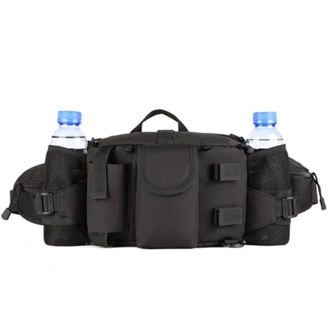 Sacos de Ombro Impermeáveis de Nylon para Homens: Ideal para Montanhismo, Cavalgadas, Caça e Aventuras ao Ar Livre com Compartimento para Garrafa de Água