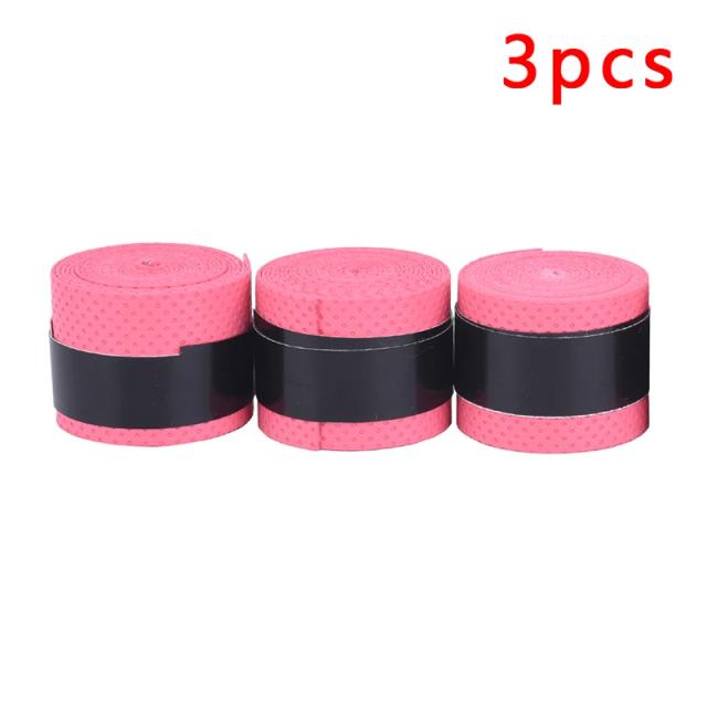 Conjunto de 3 Aperto Antiderrapante para Raquete de Tênis e Badminton - Absorvente de Suor e Conforto Aumentado