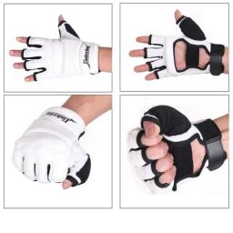 Luvas de Boxe Metade dos Dedos para Adultos e Crianças, Bolsa de Luta, Treinamento, MMA Sanda, Karatê, Muay Thai, Fitness, Protetor de Taekwondo - Image 5