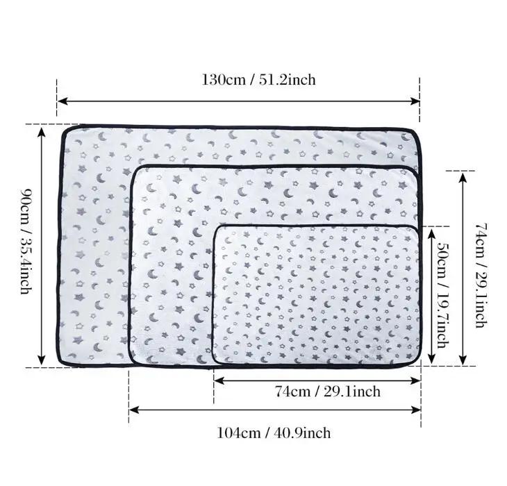 Colchão para cachorros e gatos, cobertor para animais de estimação quente e macia para dormir, capa de sofá para inverno, quente, não desbota, suprimentos para animais de estimação - Image 1