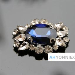 1 pçs remendos de strass feitos à mão costurar no floco de neve applique bordados remendos de flores para sapatos de vestuário frisado lantejoulas parch - Image 4