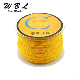 Fio de nylon para fazer jóias, fio de algodão de 100m, 0.8mm, 1mm, 1.5mm, 2mm, acessórios de confecção de joias, faça você mesmo, com borlas, pulseira trançada - Image 3