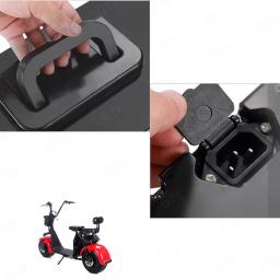 Bateria de íon de lítio gtk, à prova d'água, 60v, 12ah, li-ion, para duas rodas, dobrável, citycoco, scooter, bicicleta + carregador 2a - Image 2