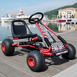 Pedal de quatro rodas para crianças, carro do brinquedo da aptidão, carrinho de praia do bebê - Image 3