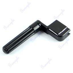 Calota enroladora de cordas de guitarra elétrica acústica, ferramenta de pino de ponte preta de plástico - Image 1