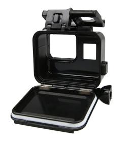 Capa à prova d'água para gopro, proteção para mergulho, touch, suporte, cor preta, gopro hero 5 6 7 black go pro, acessórios - Image 5