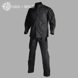 Outdoor Ghillie Terno Uniforme, Jaqueta e Calças, Combate Camuflagem, Digital Woodland Caça Roupas, Airsoft Paintball - Image 3