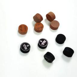 Ponta de taco de bilhar nili 6 peças, 6 camadas, 14mm, preto/marrom, 2 cores, vara de pele de porco, acessórios para bilhar - Image 5