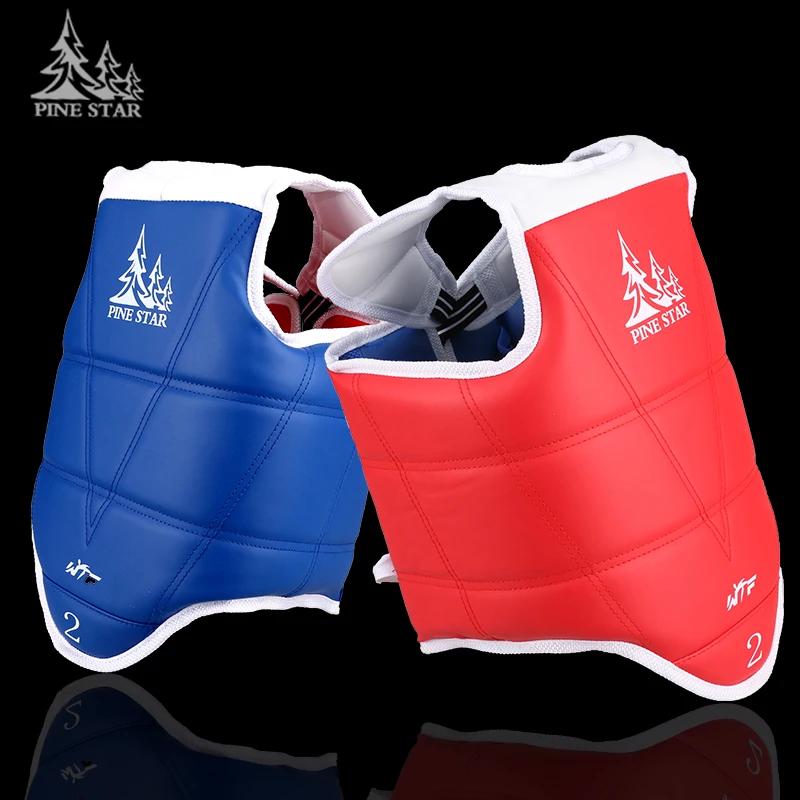 Coreia pinetree taekwondo de alta qualidade, 2016 mma kickboxing karatê combate profissional protetor de peito tkd protetores de colete de corpo - Image 1