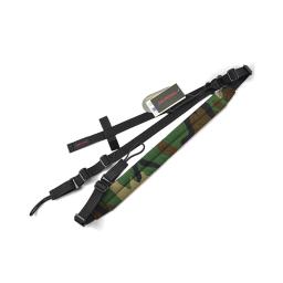 Tactical 2 pontos Acolchoado Arma Sling, Ajuste Rápido, Airsoft Paintball Rifle, Caça Gun Strap, TW-SL001, Delustering TwinFalcons - Image 2