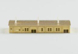 1/700 dockyard diorama acessórios-conjunto de construção de estaleiro 3 (modelo de construção militar de metal, não montado) - Image 3