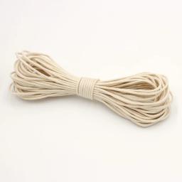 Cabo de algodão encerado TYRY.HU para fazer jóias, fio de corda torcido, linha forte, macio seguro para o bebê, corda, 10m, 1mm, 1.5mm, 1.8mm - Image 2