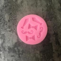 Moldes de silicone flexíveis para decoração de bolos, utensílios decorativos de silicone para confeitaria, barba e bolo - Image 6