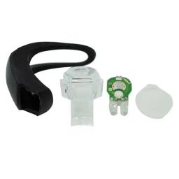 Luz de advertência da segurança do silicone 3 modos luzes da bicicleta capacete led flash luz roda dianteira da bicicleta luz ciclismo traseira lâmpada da cauda - Image 6