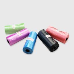 Sacos de lixo biodegradáveis para cachorros, 4 rolos, 60 peças de saco de cocô de cachorro, saco de lixo a bordo, suprimentos - Image 4