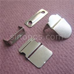 Ganchos para calças de costura 2-prongs, ganchos de metal em aço de latão, clipe para os olhos, fecho para calça e fivela - Image 2