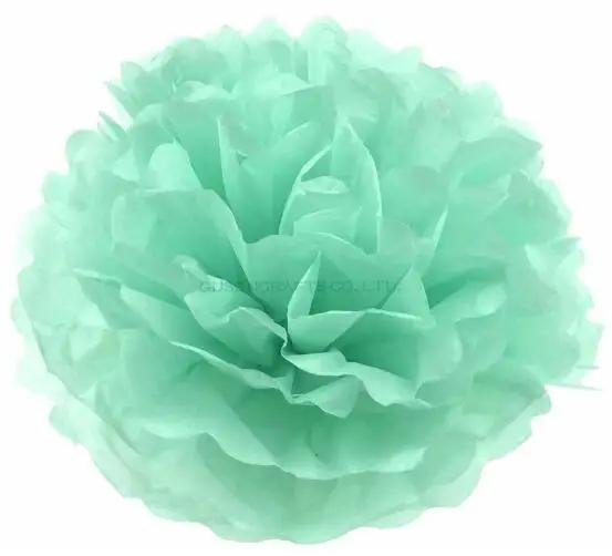 Decore sua festa com 28 cores de pompons de papel e guirlandas de 12 polegadas em 12 tamanhos diferentes