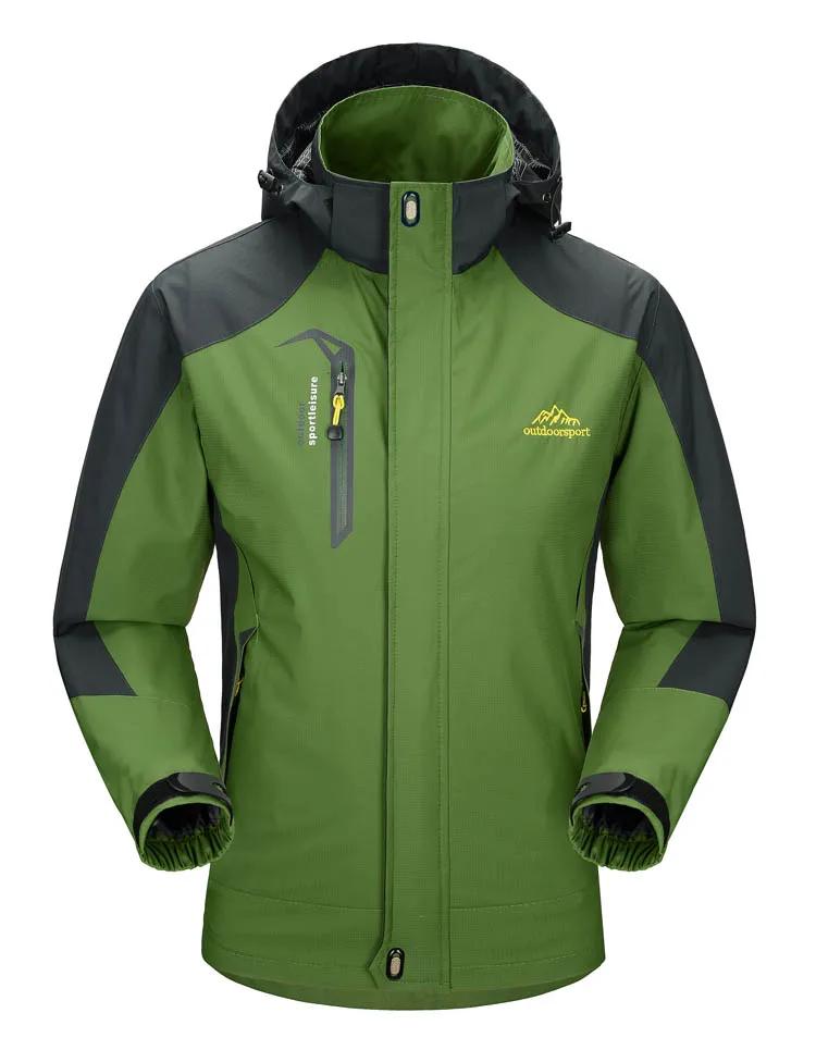 Trvlwego acampamento caminhadas jaqueta dos homens outono esportes ao ar livre casacos escalada trekking blusão viagem jaquetas à prova dwaterproof água preto - Image 1
