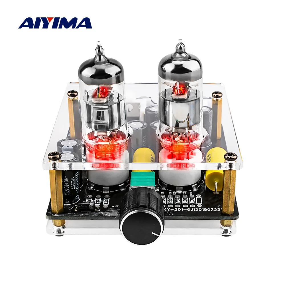 Aiyima áudio 6a2 tubo pré-amplificador de alta fidelidade estéreo preamp bile buffer amplificador áudio amplificador de potência amplificador de áudio em casa teatro - Image 1