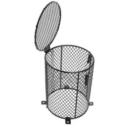 Aquecedor réptil guarda lâmpada de aquecimento gabinete gaiola protetor malha metal capa da lâmpada - Image 4