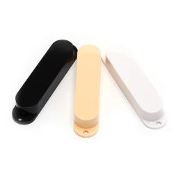 Capas de captador de guitarra de bobina única, capa para capa única, preto, branco, amarelo, guitarra elétrica, 3pcs - Image 4